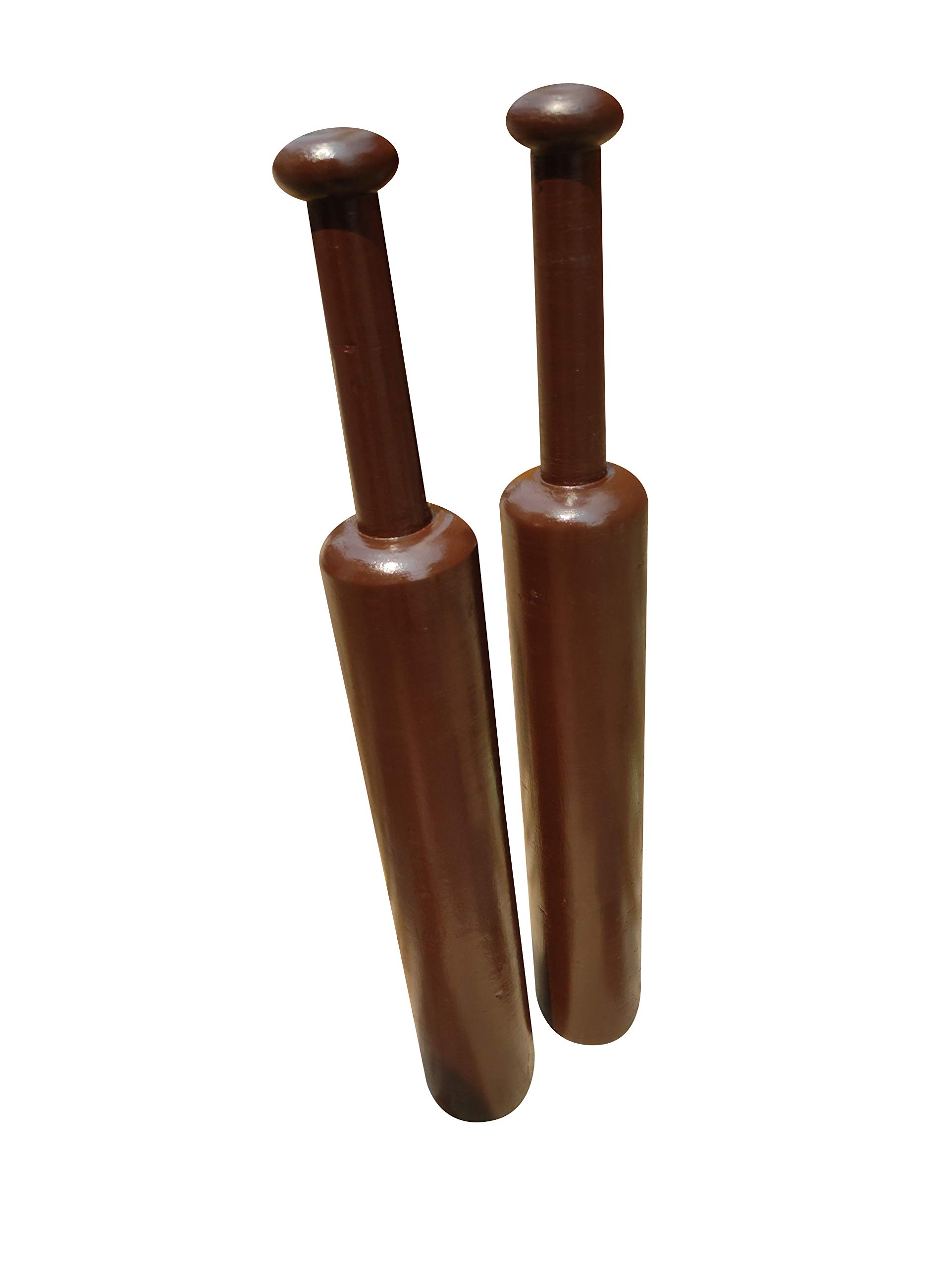 Inventory Indian Club/Mugdar/Meel/Clubbell/Karla Kattai of 2Kg- 2 Piece (Brown) (B08P4YK44B) Amazon Price History, Amazon Price Tracker