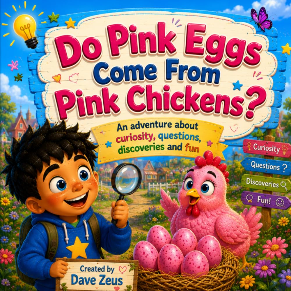Do Pink Eggs Come From Pink Chickens?: An adventure about curiosity, questions, discoveries and fun
