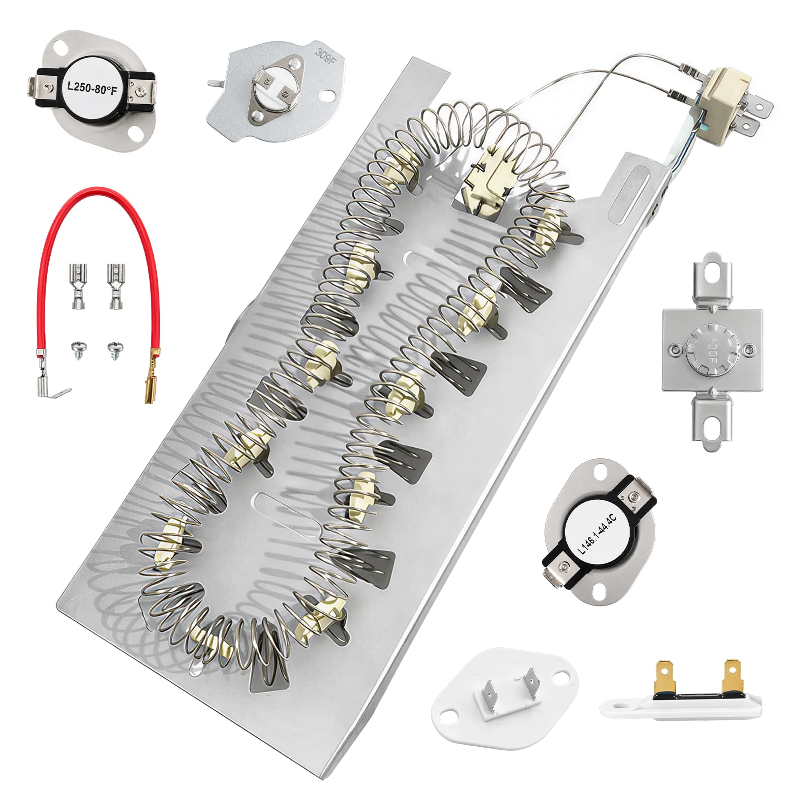 3387747 - Kit de elementos calefactores para secadora Whirlpool Kenmore Maytag