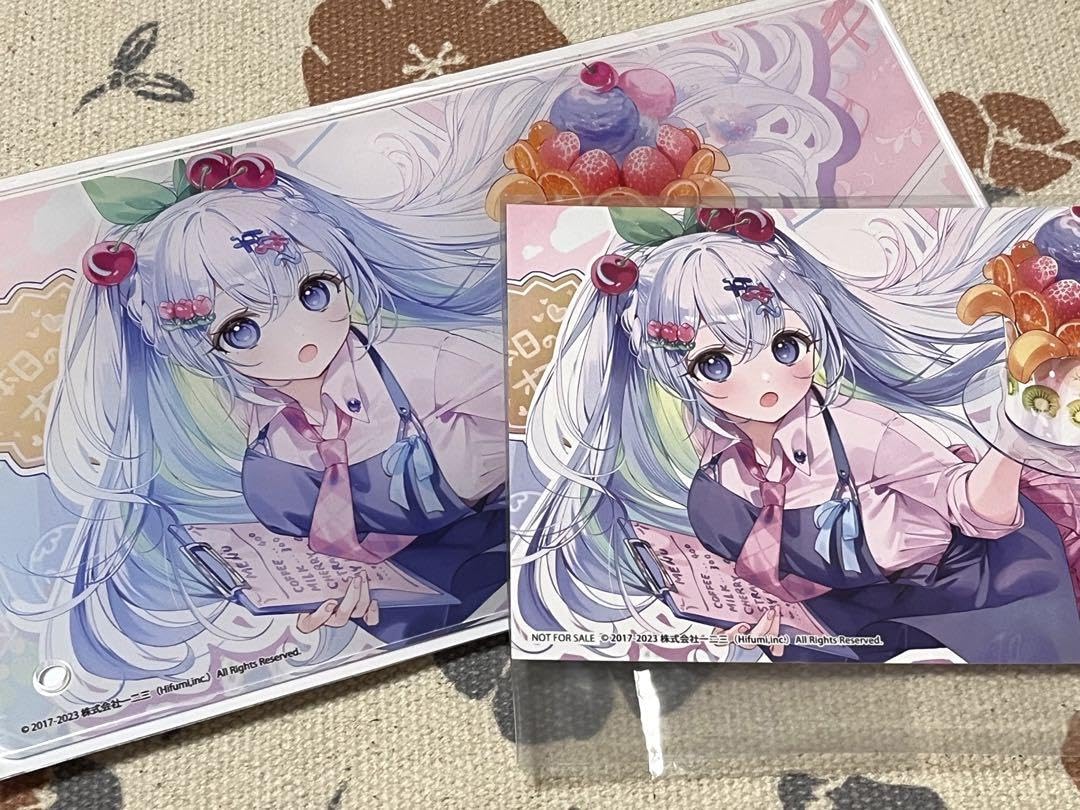 Amazon.co.jp: 藍月なくる くじメイト B賞-1 アクリルパネル ポスト 