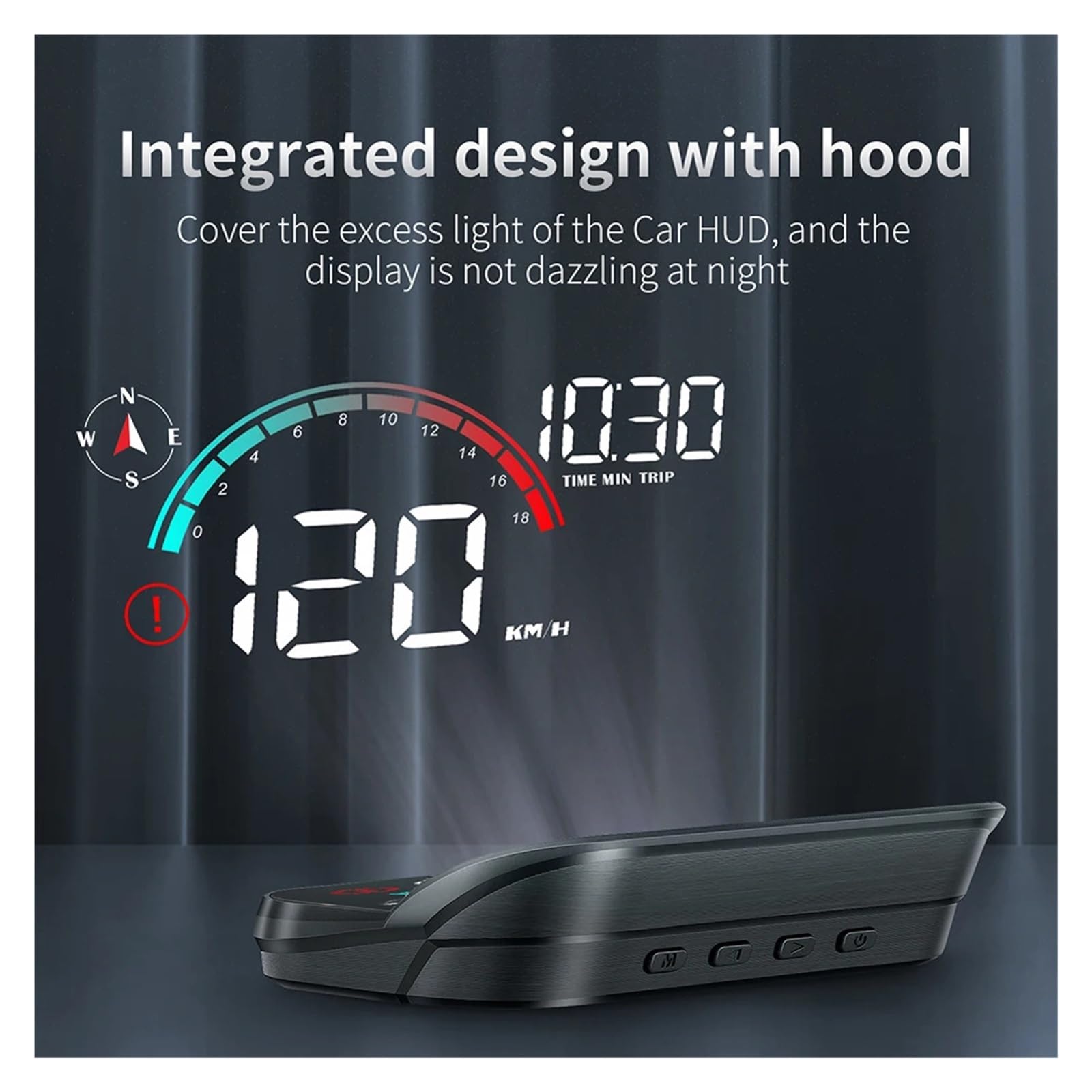 Pantalla HUD Head Up M22 For Coche, Velocímetro Digital Universal GPS, Proyección LCD HD Sobre Cristal, Medidor De Velocidad For Coche, Proyector De Parabrisas para todos los vehículos