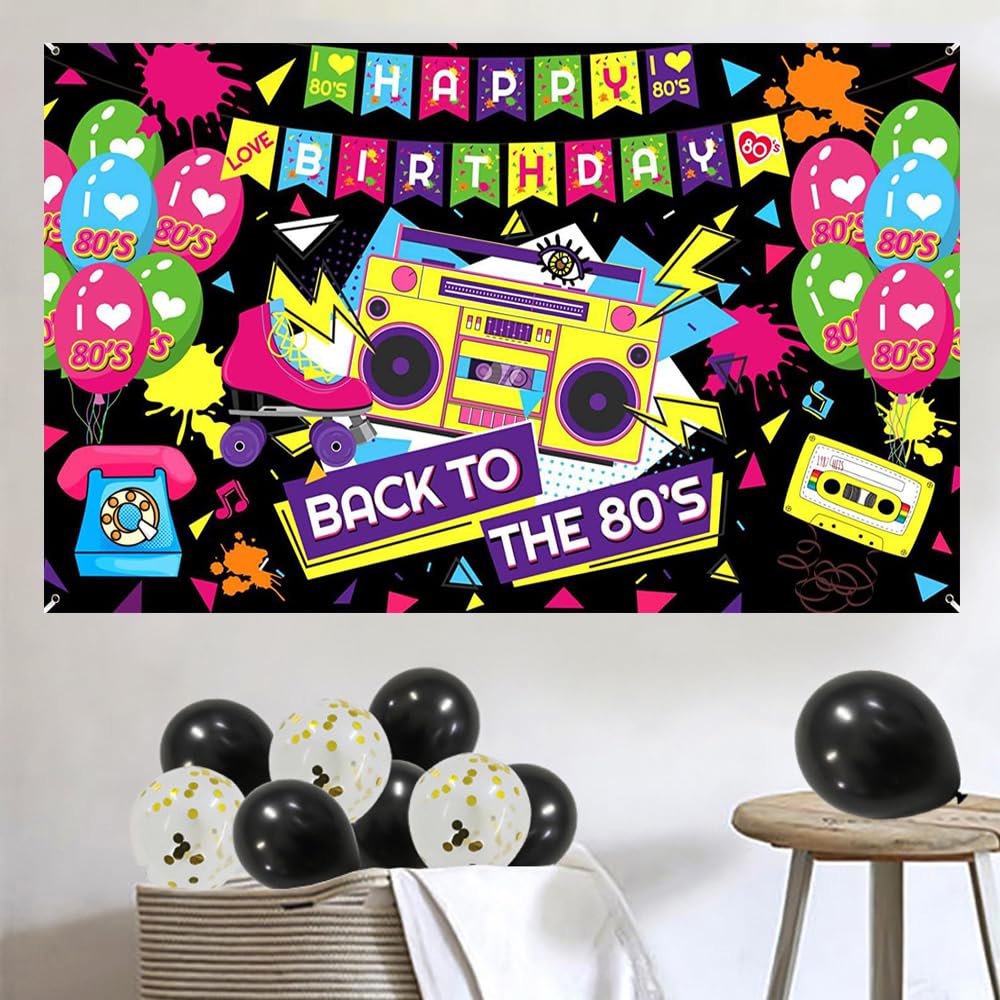 Invitaciones Para Fiesta De Rock De Los 80