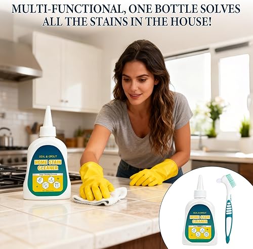 Miniatura 5 de Gel limpiador de manchas para el hogar, gel removedor de manchas, gel de limpieza profunda para huecos de azulejos, lavadora, tiras de refrigerador,