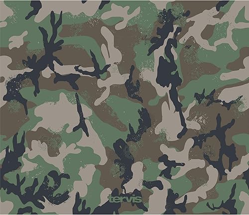 Miniatura 2 de Tervis Vaso aislado de triple pared de camuflaje verde musgo mantiene las bebidas frías, botella de boca ancha de 24 onzas, acero inoxidable, 1