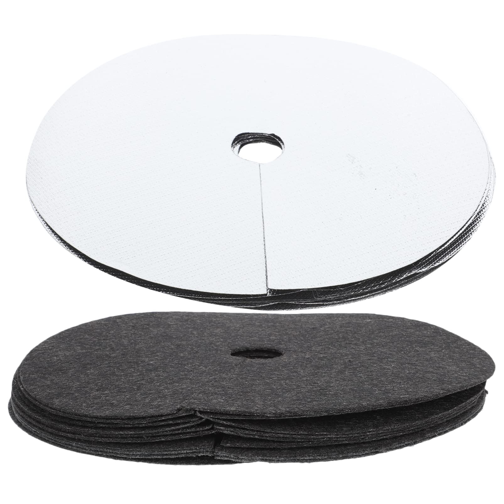 Tree Protection Weed Block Mulch: Weed Barrier Mat Tree Mat Weed Mats Covering Ring Plant Cover Garden Accessory 20pcs