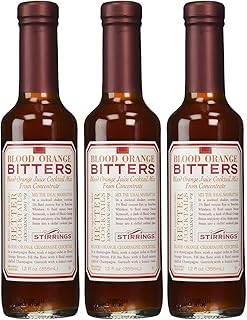 Stirrings All Natural Blood Orange Cocktail Bitters - 12 ounce bottles | Pack of 3