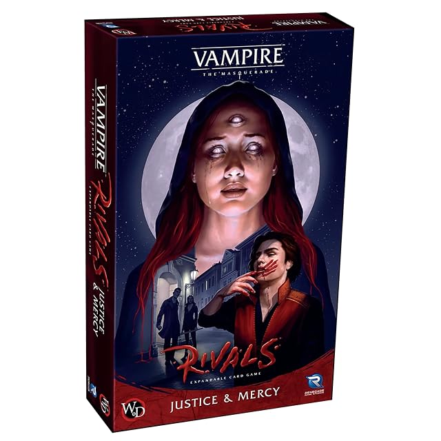 Renegade Game Studios Vampire: The Masquerade Rivals - Juego de cartas expandible: Justice & Mercy