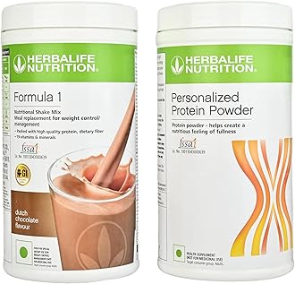 Herbalife Formula 1 with Personalized Protein Powder(400gm) 900gm (Dutch Chocolate)