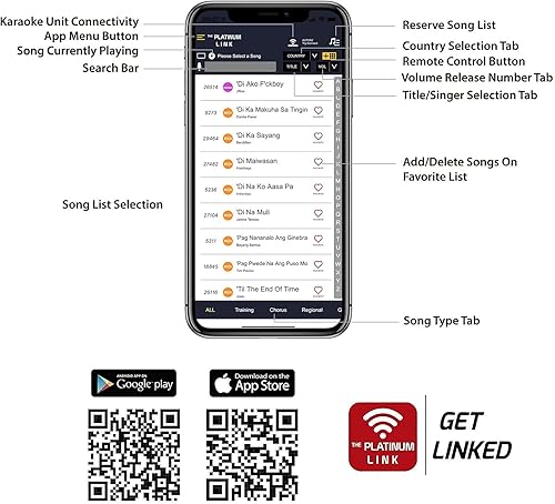 Miniatura 5 de Nueva máquina de karaoke The Platinum CELLO2 2022 más de 23K canciones canciones de tagálogo filipino 7K canciones hindi 4K canciones inglesas de 12