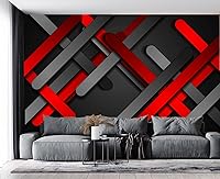 Vista 74 de Papel tapiz de pared para guardería infantil de bosques de acuarela coloridos, 137 x 100 pulgadas