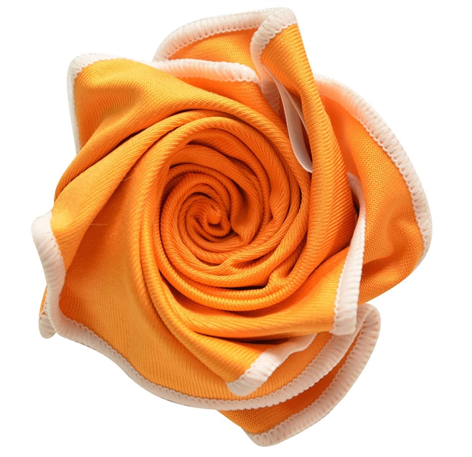 Panni per la pulizia della finestra di vetro in microfibra Micro fibra Occhiali da vista Asciugamani Ragno Asciugamani Lint GRATIS (Color : Orange and light blu, Specification : 20pcs)