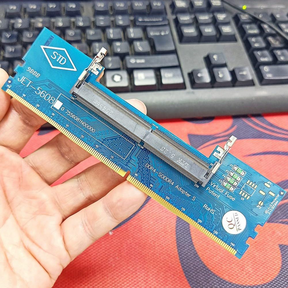 Adattatore RAM DDR4 da laptop a desktop SO-DIMM a PC DIMM 2 pezzi scheda di memoria laptop RAM a PC desktop modulo test