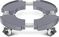 Vista 1 de VANCASTLE Soporte para plantas con ruedas, base de rodillo para plantas de alta resistencia ajustable de 15 a 22 pulgadas, base de rueda Palnt 440