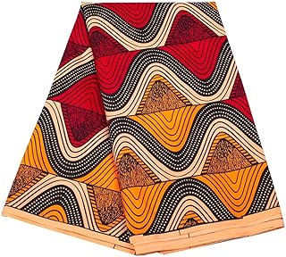 African Fabric 6 Yard Ankara Fabric Tribal Print Fabric Dashiki Print Wax Fabric 6467