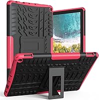 Vista 1 de ROISKIN Funda con función atril de 2 capas resistente a prueba de golpes para niños 2021 Release Tablet 10 y 10 Plus funda de 11ª generación sin