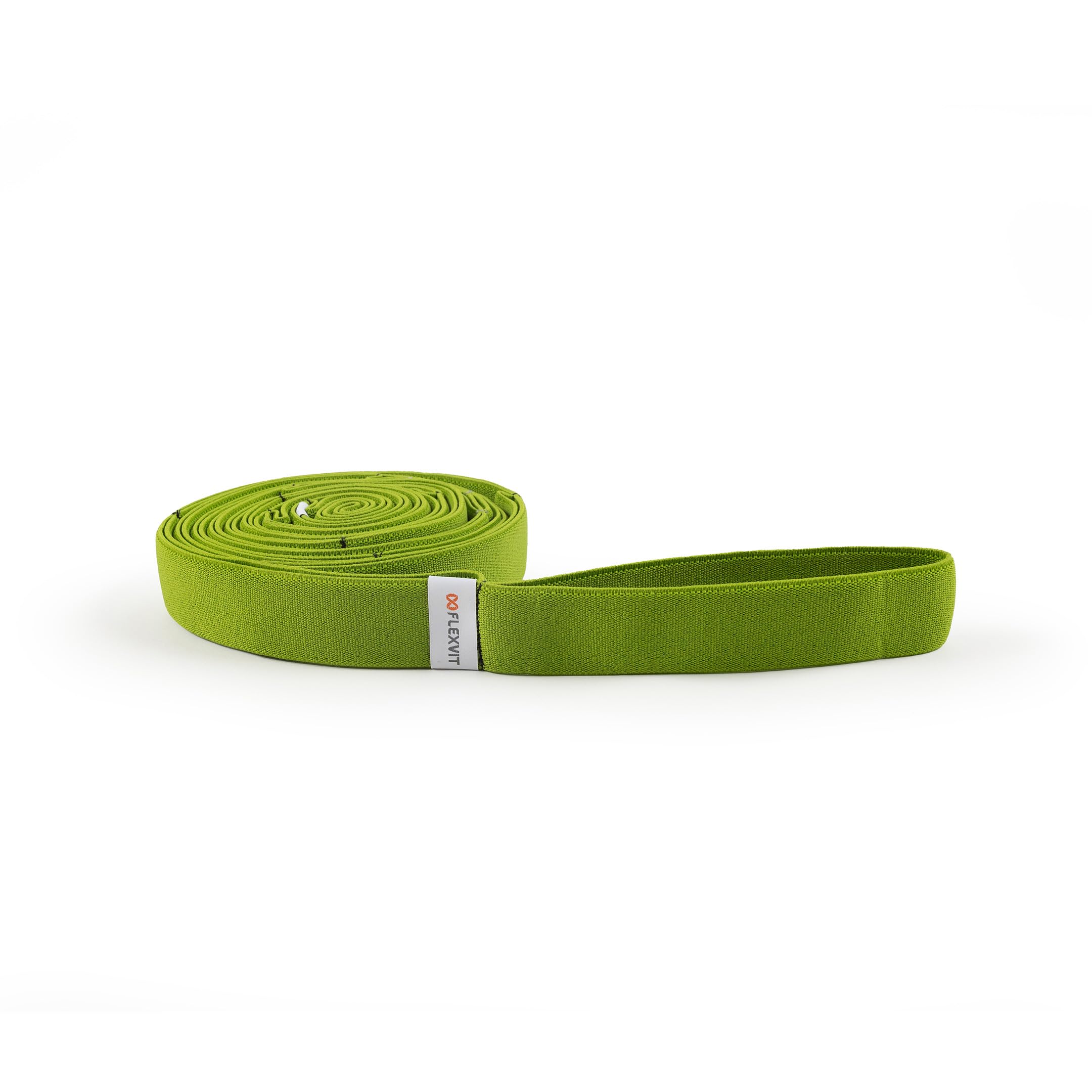 FLEXVIT Multi - Fasce di resistenza elastiche con passanti cuciti per allenamento funzionale e fisioterapia, 4 livelli di forza, ca. 2700 mm, certificate Oeko-Tex, Made in Germany
