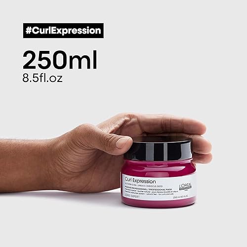 Miniatura 5 de L'Oréal Professionnel Paris Mascarilla Curl Expression - Hidrata y desenreda para tipos de cabello rizado y enrollado, añade brillo, sin parabenos