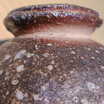 信楽焼 小川清峰作 壷 高さ6.5寸（約20cm） 箱なし 本物保証 Amazon.co.jp: 信楽焼 小川清峰作 壷 高さ6.5寸（約20cm） 箱なし 本物