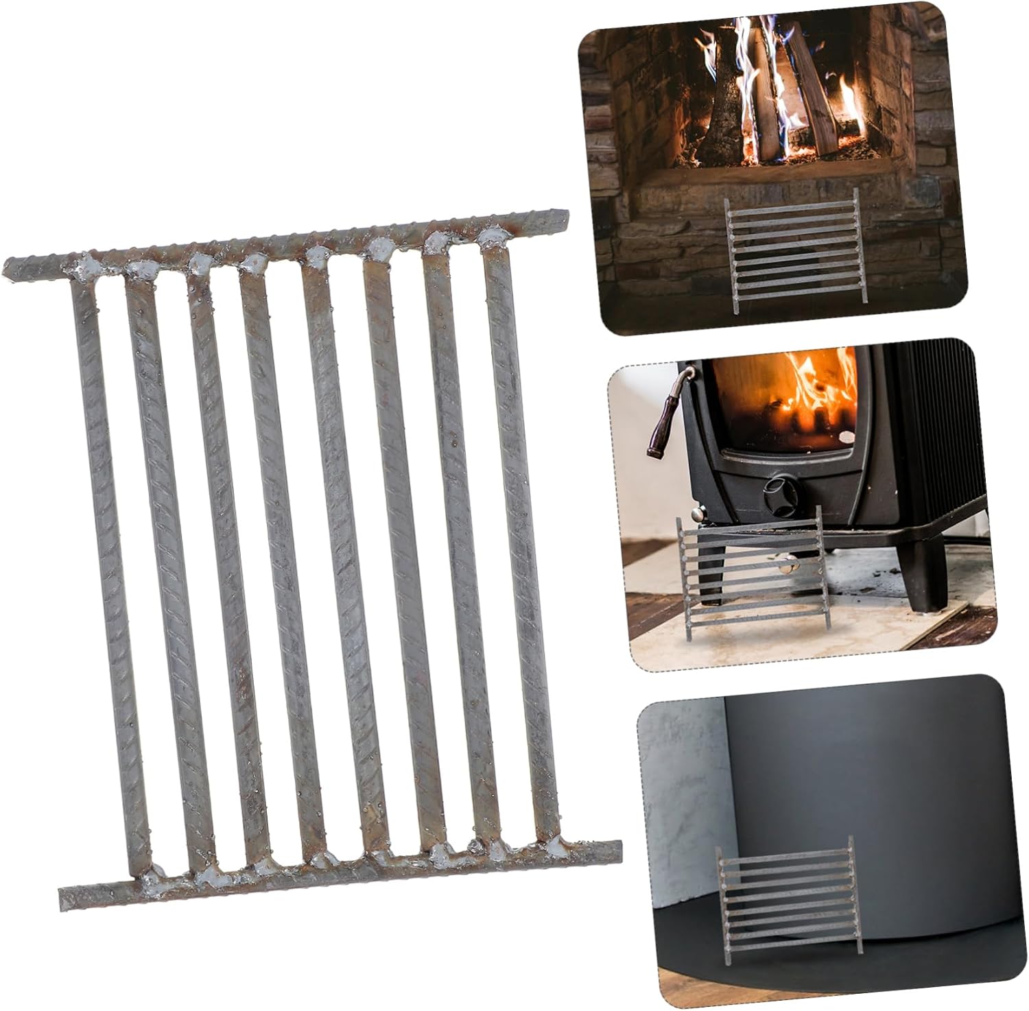 YARNOW Handwelded Fire Pit Grill Grate Heavy Duty Fireplace Accessory Replacement for Outdoor Cooking BBQ