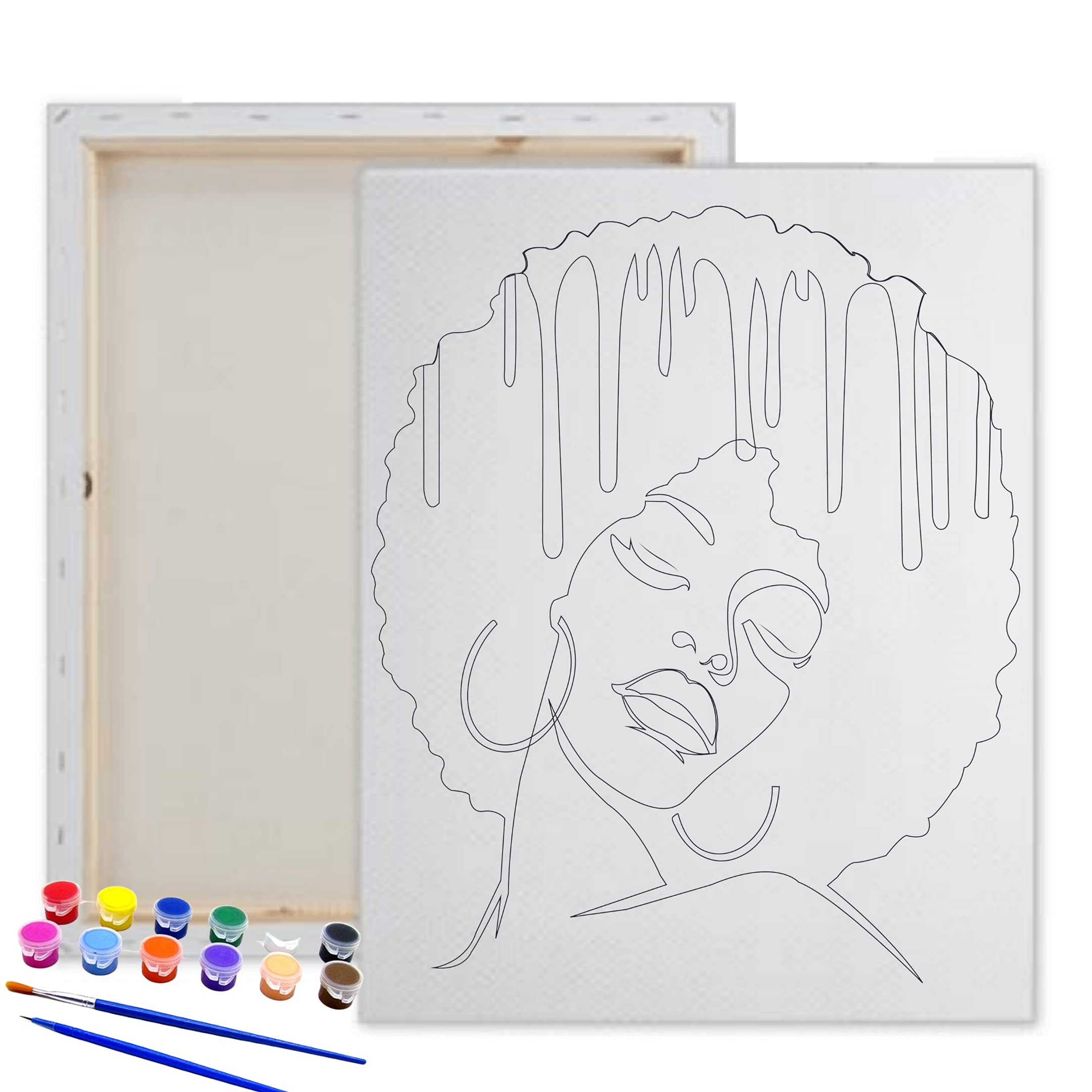 Sargent Art 90-3014 18x36-Inch Canvas Panel, 100% Cotton,White