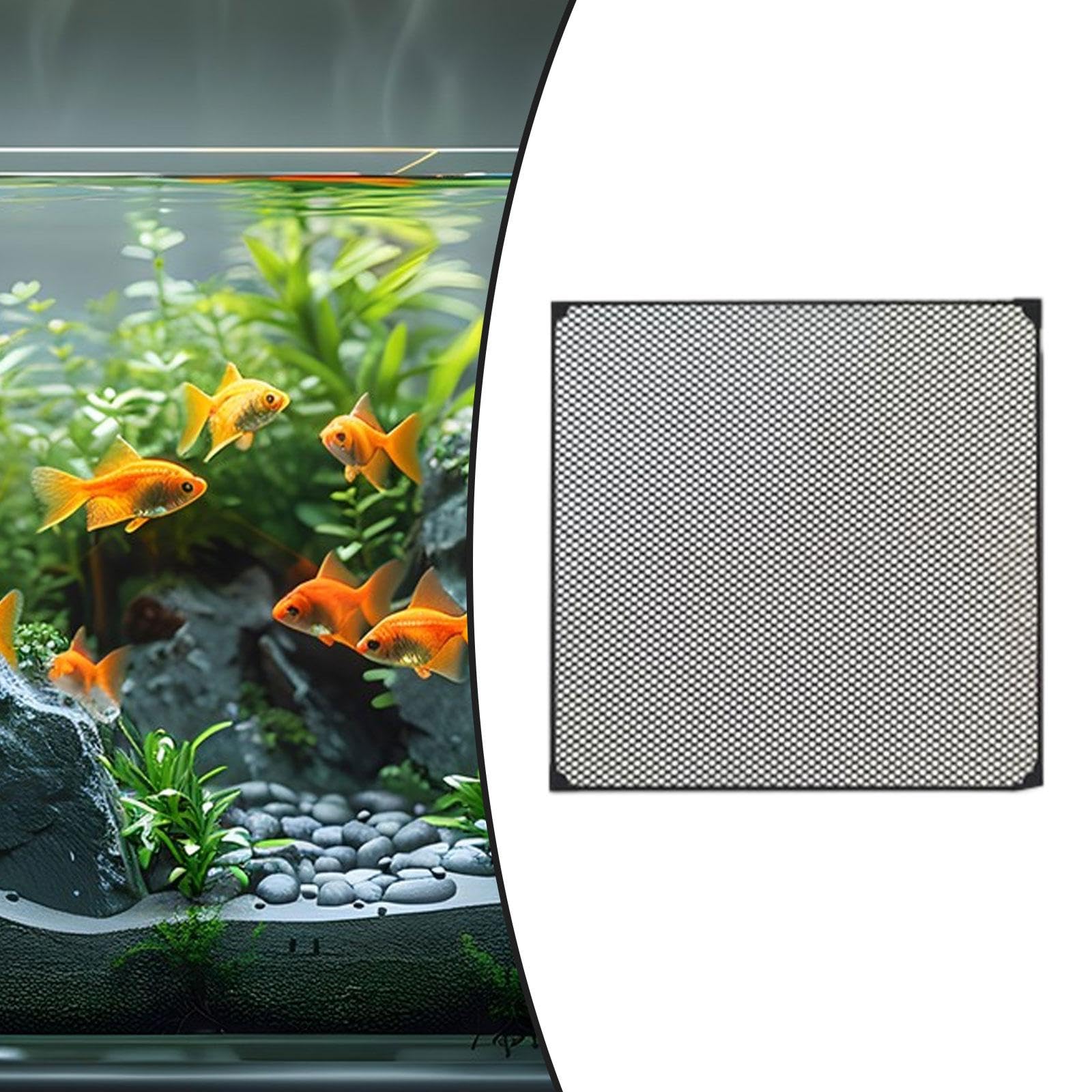 Amazon | MotiveTech 水槽カバー 脱走防止ネット メッシュ蓋 水槽