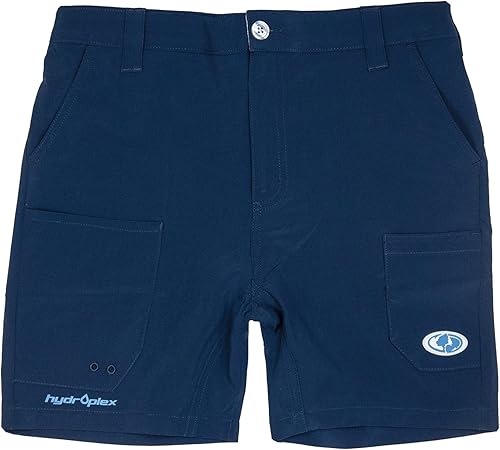 Mossy Oak Pantalones cortos de pesca para niños y niños de secado rápido