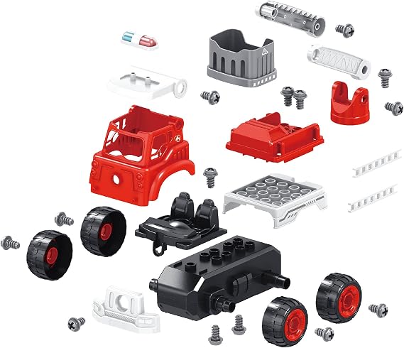 Buki 9022 RC Fire Truck, Multi-Colour