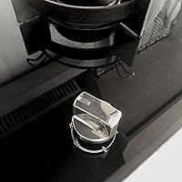 Vista 4 de AEZ73293801 - Perilla de estufa para horno de gas, montaje de perilla de control de rango compatible con accesorios de quemador LG, pieza