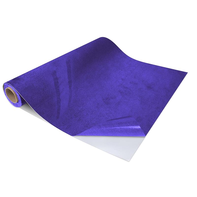 Revestimento adesivo de camurça sintética TREEHAC para interior de carro, tecido de microfibra flexível para painel, portas e teto interno, roxo, 30,5 x 203,2 cm