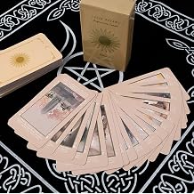 Classic Tarot Card Deck, 78 Card Set, Portable Divination Tool, Detailed Instructions, Adults 12+