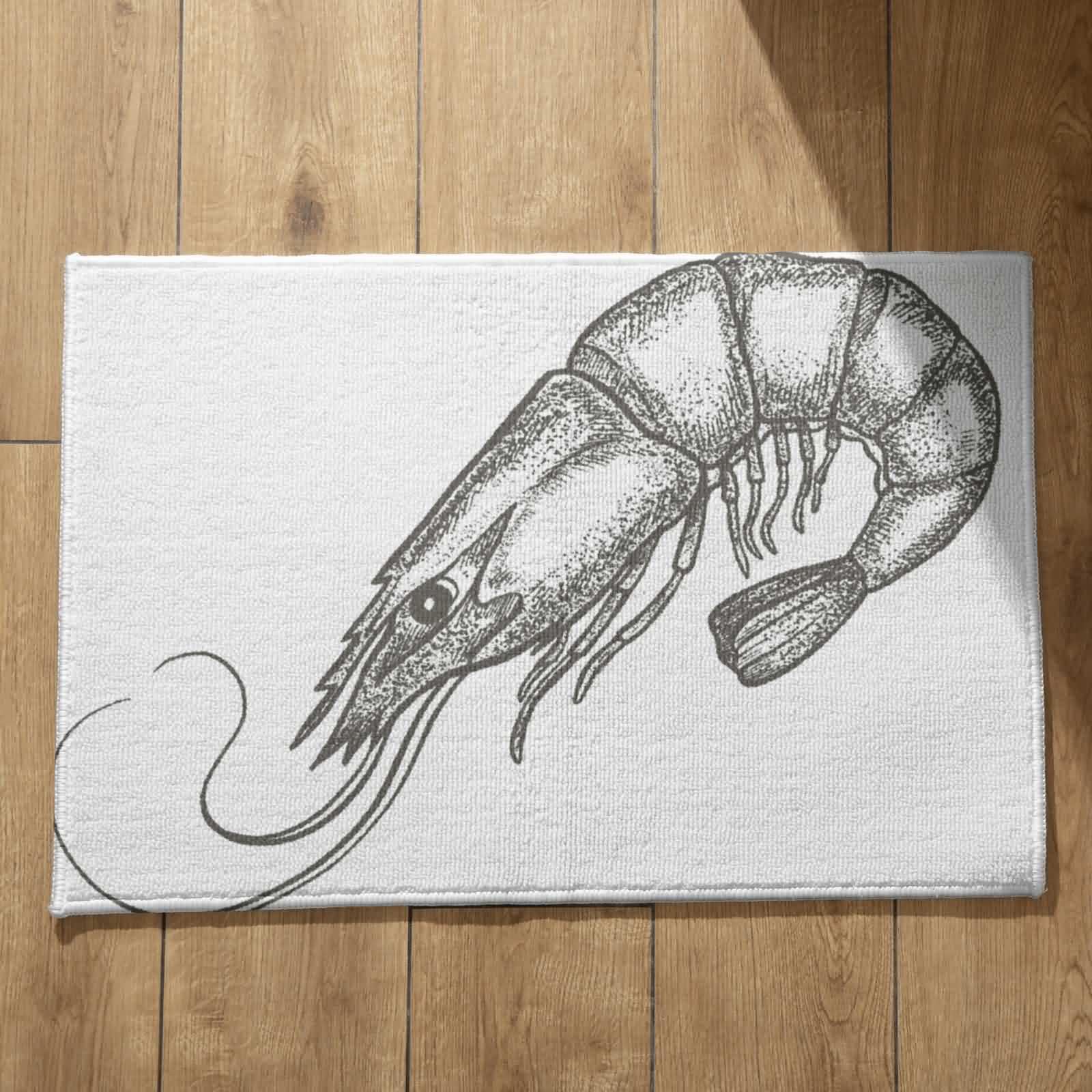 Paillasson d'entrée intérieur contre l'humidité tapis de porte 50x80cm