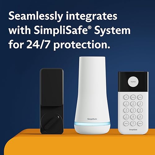 Miniatura 8 de SimpliSafe Smart Lock Series 2 (negro) para el sistema de seguridad del hogar Gen 3