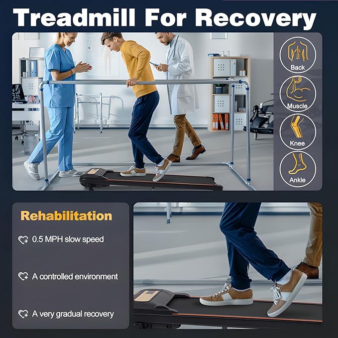 Caminadora Walking Pad con Inclinación 5%, 2.5 HP, Portátil miniatura 6