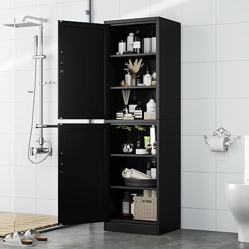 Miniatura 7 de Ckzbk - Armario de almacenamiento, 67 pulgadas, con bloqueo de herramientas, casilleros para escuela, dormitorio, gimnasio, oficina en casa, entrada