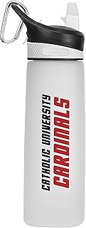 Catholic University of America Tritan Plastic Frosted Sport Water Bottle, Design-2 - White