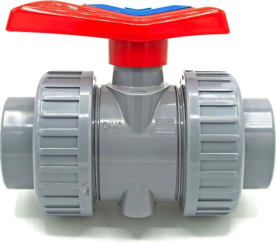 American Valve 1 1/4 in Schedule 80 CPVC True Union Ball Valve