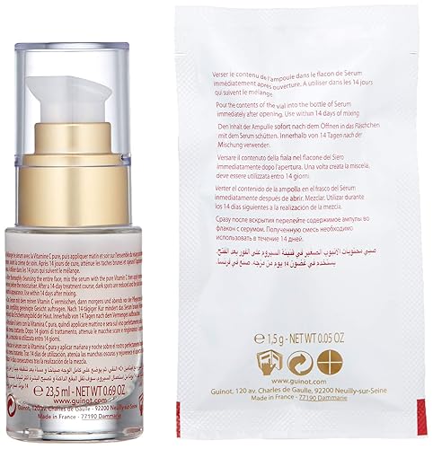 Miniatura 4 de Guinot Suero antimanchas oscuras + vitamina C, 0.8 onzas líquidas