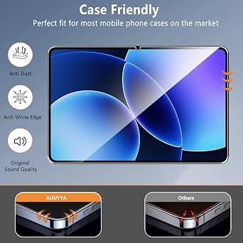 2 Pack Tempered Glass for Xiaomi Pad 8 / Pad 8 Pro 11.2 Inch Screen Protector, 9H Hardness HD Screen Protector Film Compatible with Xiaomi Pad 8, Anti Scratch Bubble-Free Ultra Resistant