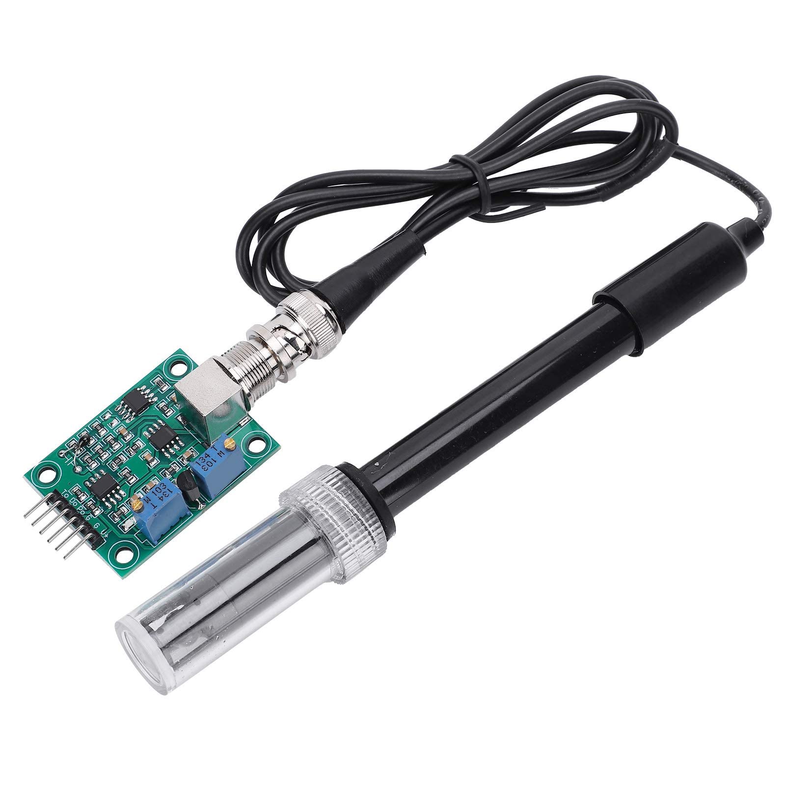 Sonda Sensore pH per Monitoraggio e Controllo Industriale, Modulo di Rilevamento pH014 con Elettrodo per Acquisizione Dati in Tempo Reale