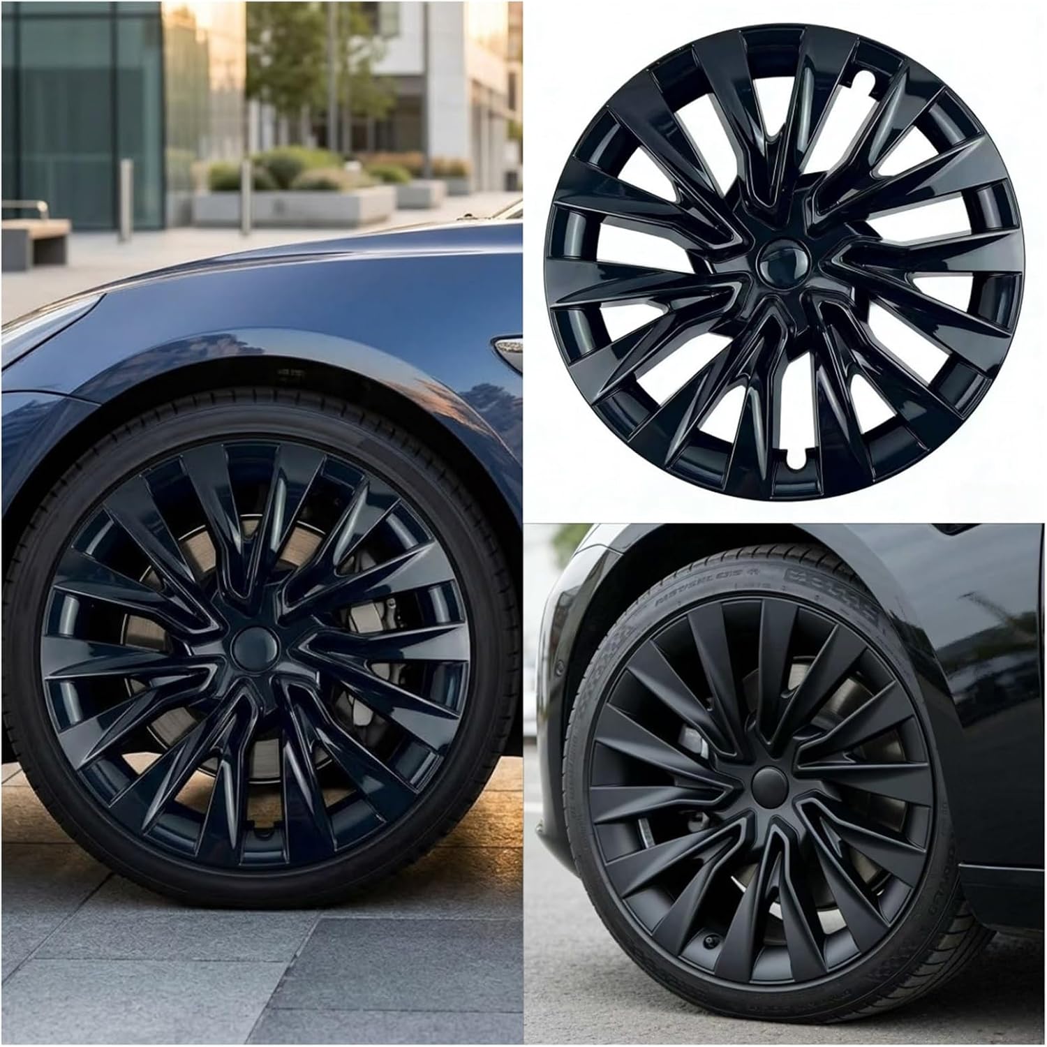 for Model 3 Highland Refresh 2024-2026 Replacement Turbine Rim Protector Covers Tuning Car Modification