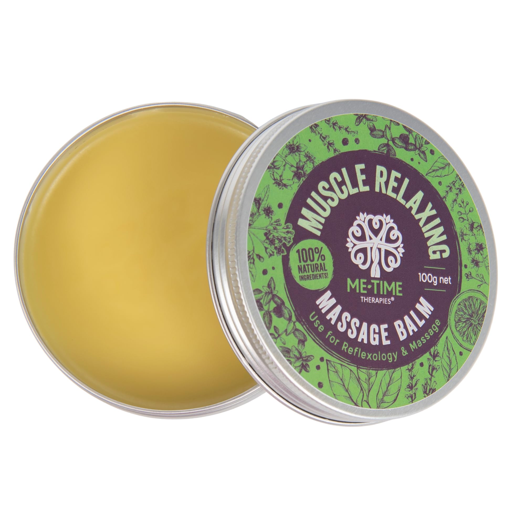 Muscle Relief Massage Balm 100g – Sports Massage Wax & Deep Tissue Balm for T...