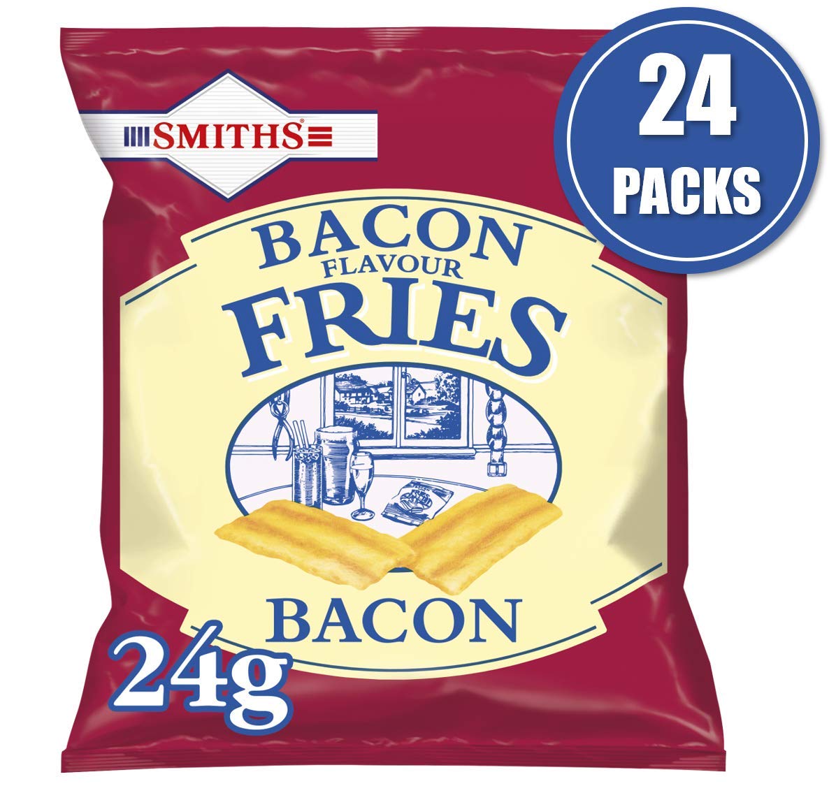 Smiths Bacon Fries 25g