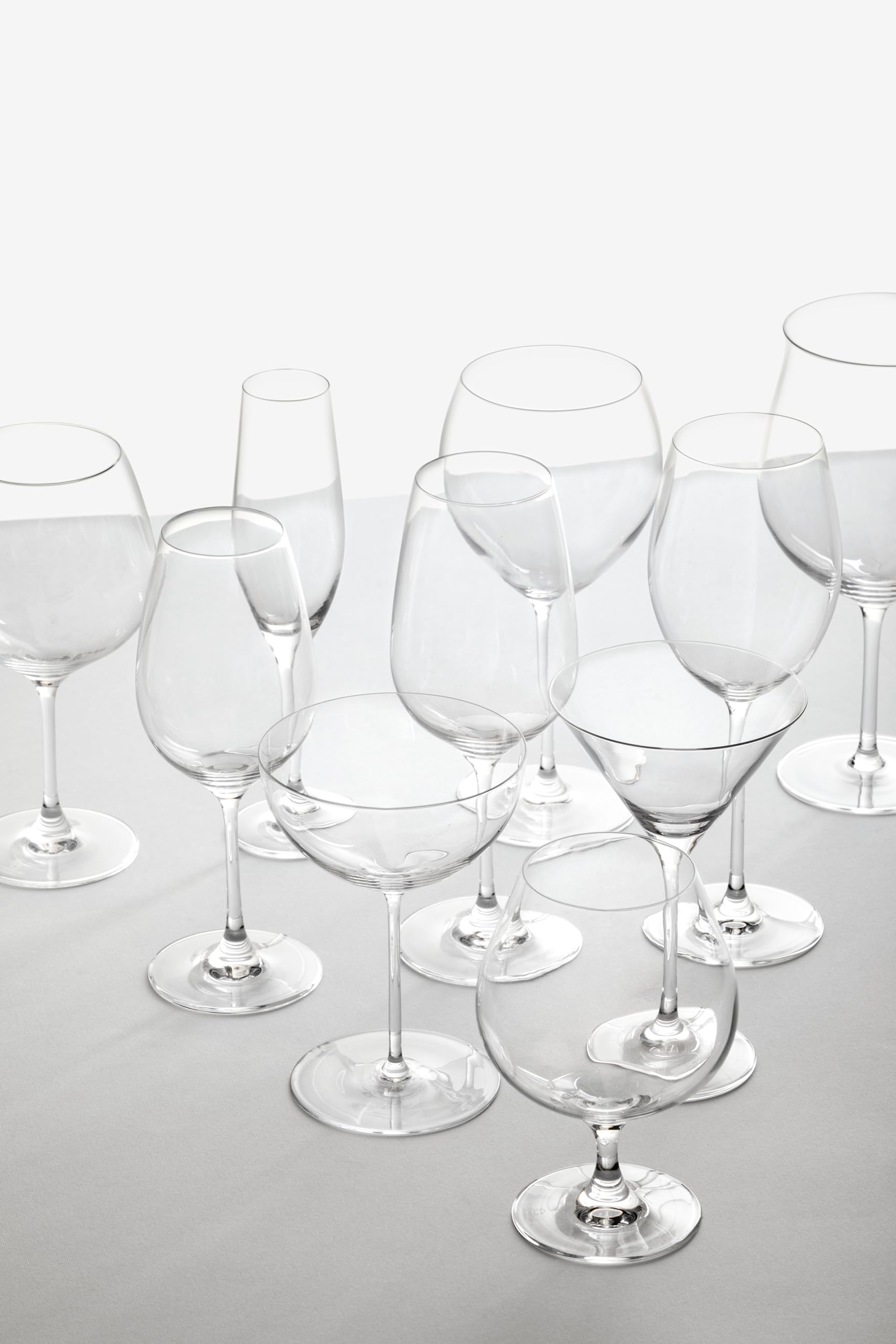 Set Di 6 Bicchieri Acqua Ichendorf Milano - Vetro Borosilicato Fatto A Mano, Collezione Soleils, 30 Cl