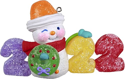 Hallmark Keepsake Adorno de Navidad 2022, plástico, dulce década