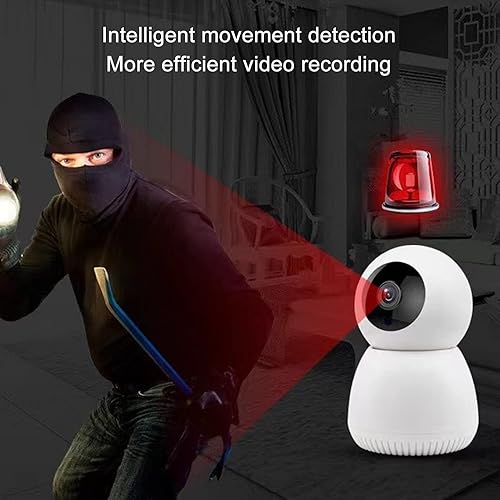 Miniatura 5 de Monitor de bebé, monitor de bebé con video WiFi, cámara de seguridad para bebés con función automática de visión nocturna para calmar al bebé,