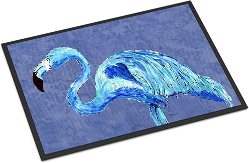 Caroline's Treasures 8873MAT - Tapete para puerta delantera, 18 x 27 pulgadas, para interiores y exteriores, para entrada, antideslizante, lavable,