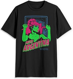 Men's Beetlejuice Neon Miss Argentina T-Shirt