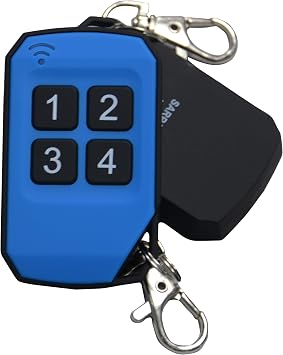 433mhz Rf Remote Control 4 Channels - Encodable