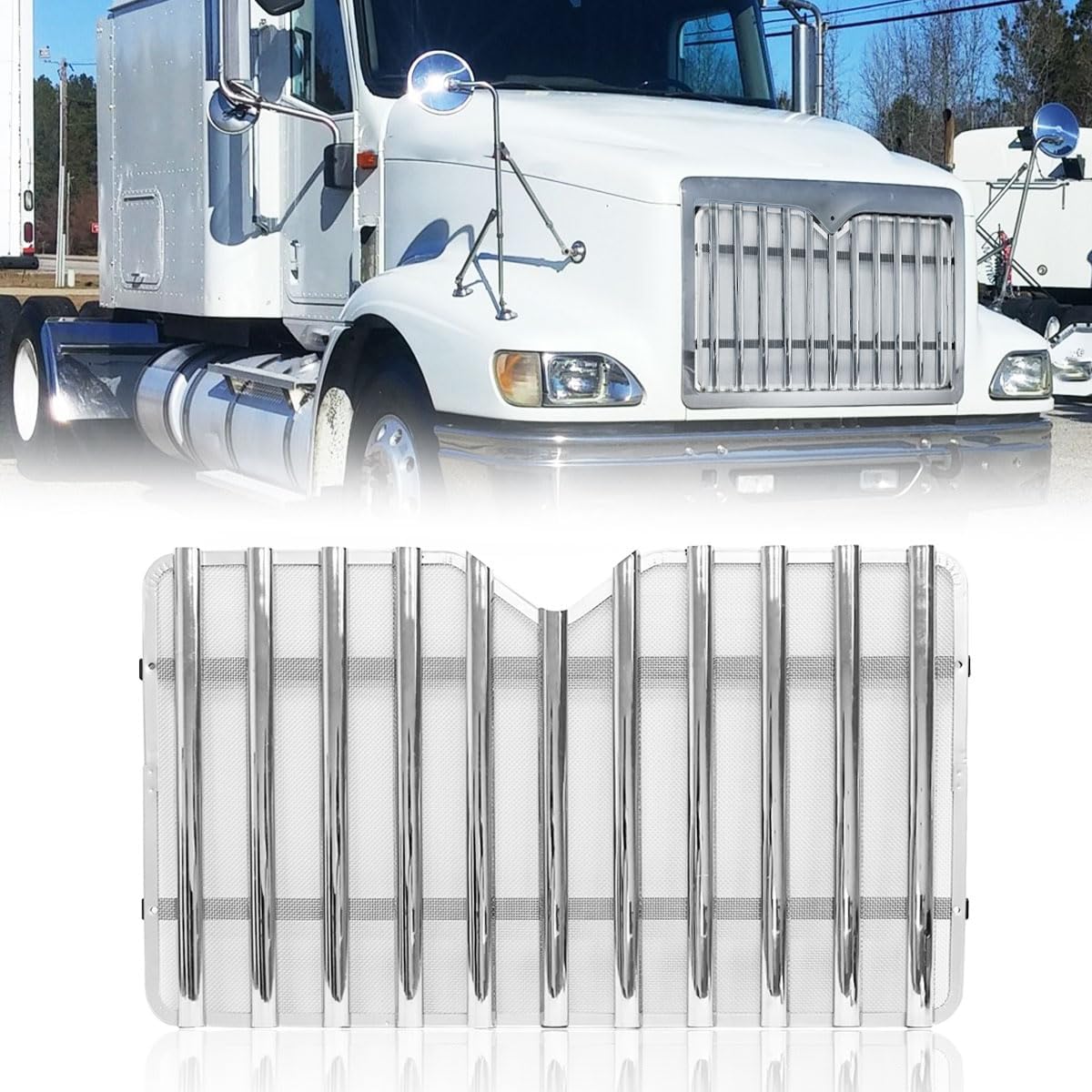 Grille Insert For International 9900 9900 Truck