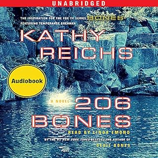 206 Bones Audiolibro Por Kathy Reichs arte de portada